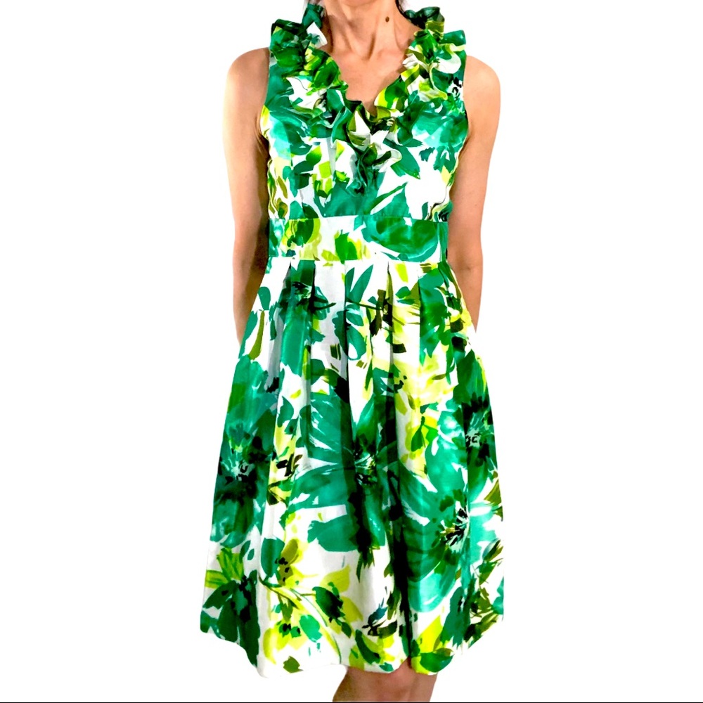 Sandra Darren tropical beauty. Purchased for event I didn’t go to. size 6